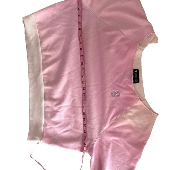 Victoria’s Secret On Point Off Shoulder Pink Purple Ombre Tye Dye Sweater Size L - Picture 11 of 12